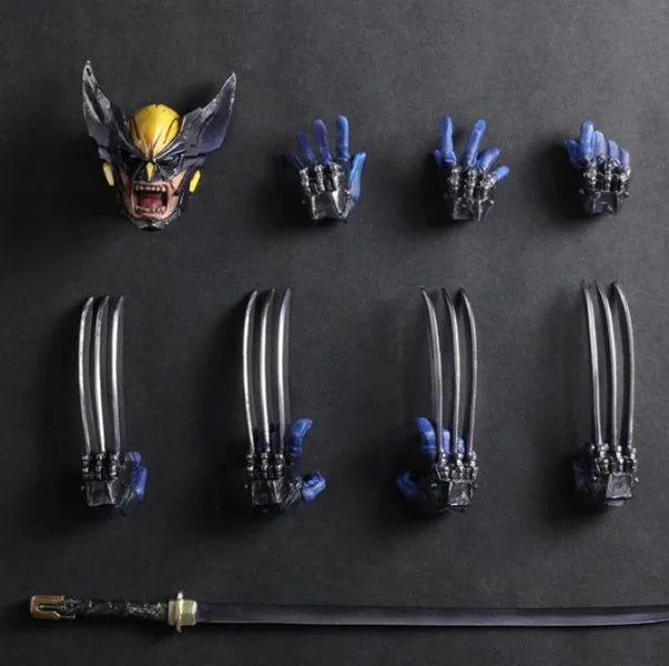 Japan ver. Играть Искусство Kai Росомаха фигурка героя игрушка X-men