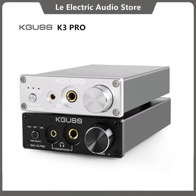 KGUSS DAC-K3PRO TPA6120A2 ESS9018K2M мини USB DAC декодирования аудио усилитель для наушников 24BIT 192
