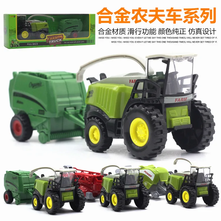 

1: 42 3-Alloy Farmer Reaping Machine Spray Car Agricultural Vehicle Alloy Car Model CHILDREN'S Toy New Style