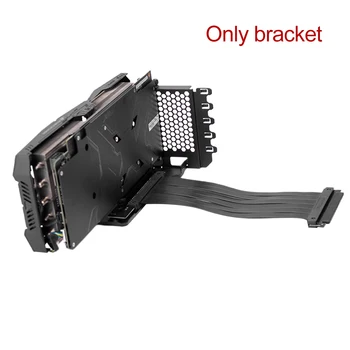

With 220mm Flat Line Multifunctional PCIe Slot Stand Vertical GPU Bracket High Stability Shockproof Graphics Card Holder Metal
