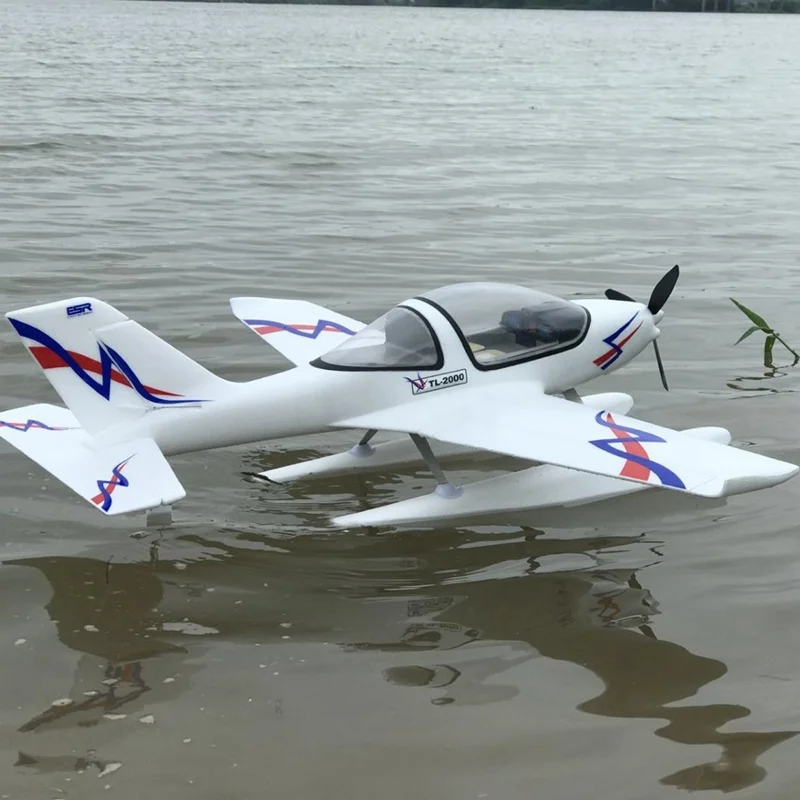 US $180.49 Electric RC Aircraft TL2000 STING V3 1160mm Wingspan EPO RC Airplane With Floats Landing Gear Drone Outdoor Toys for Children
