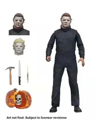 Нека Хэллоуин конечной Майкл Майерс фигурки подвижные суставы модель игрушки 18 см
