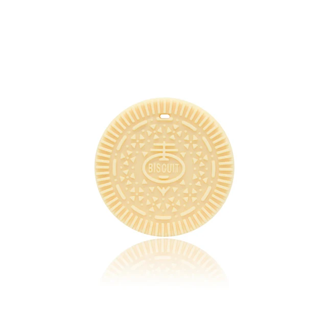 Cute-idea 1Pc Biscuits Baby Silicone Teether Food Grade OREO Cookie Teether DIY Baby Chew Necklace Teething Toys Baby goods 20