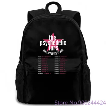 

THE PSYCHEDELIC FURS The Singles World Tour :M-L--2 Novelty women men backpack laptop travel school adult student