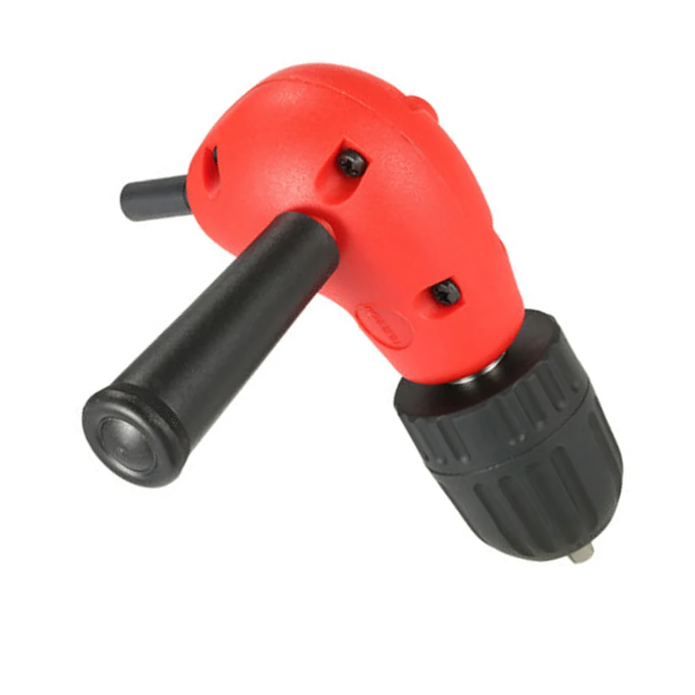 90°degree Right Angle Drill Adapter Attachment Keyless Chuck Repair Tool Parts