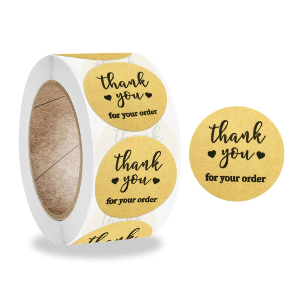 牛皮纸黑字thank you for your order 2