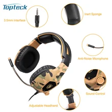 SADES SA-818, 3,5 мм, проводные Игровые наушники, над ухом, игровая гарнитура с микрофоном, регулятор громкости для ПК, ноутбука, смартфона