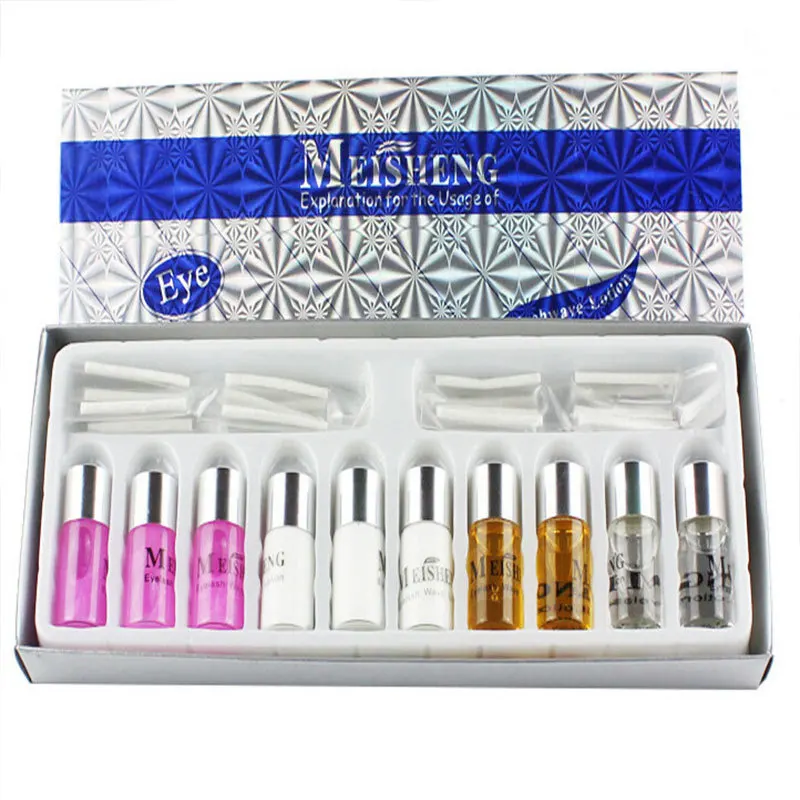 

Eyelash Perm Lotion Kit for Eyelashes Perming Curling Lash Lift Growth Treatment Liquid Eye Lashes Extension Curling Glue Set N