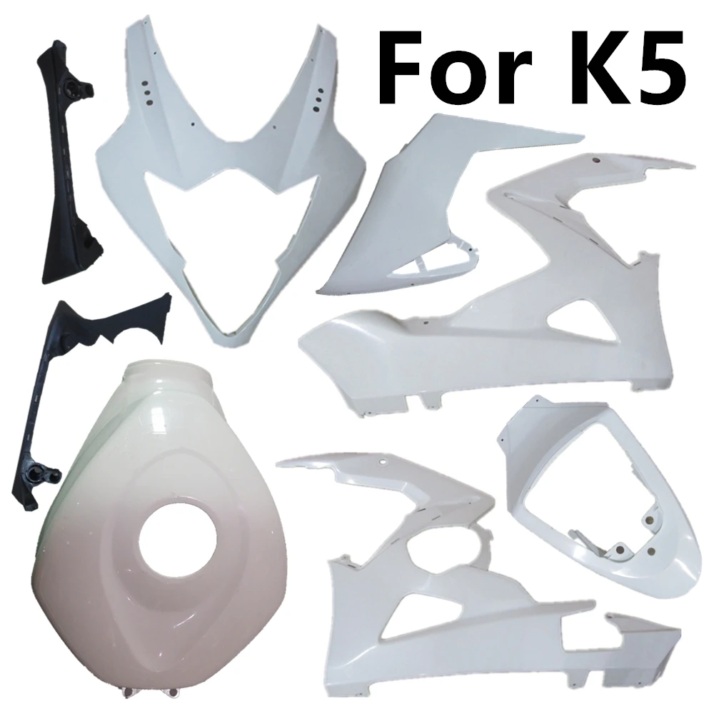 Injection Molding ABS For Suzuki GSXR1000 GSXR-1000 K5 2005 2006 Kit Unpainted Motorcycle Components Bodywork Full Fairing Kits