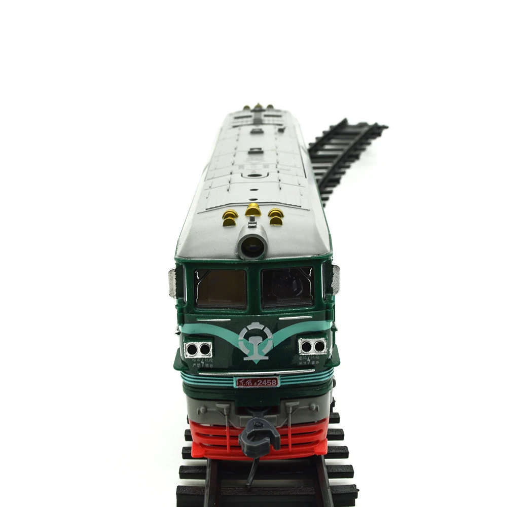 HO масштабная модель Dongfeng двигатель внутреннего сгорания электрическая модель локомотива наборы железнодорожной рекламы грузовые контейнеры