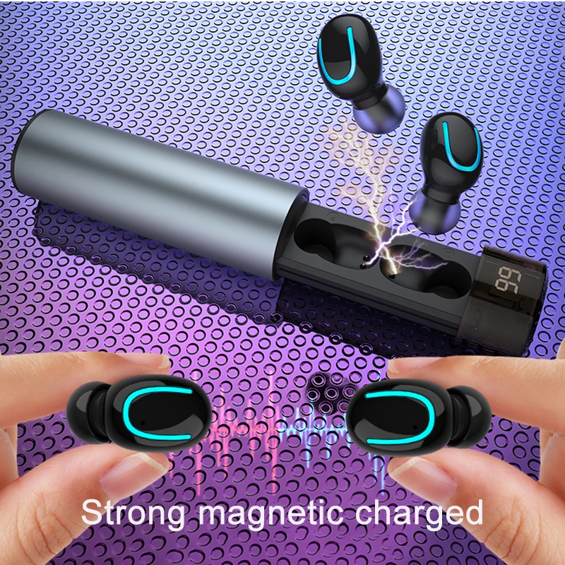 Bluetooth наушники беспроводные свободные руки 5 0 гарнитура громкий звук бас-гитара