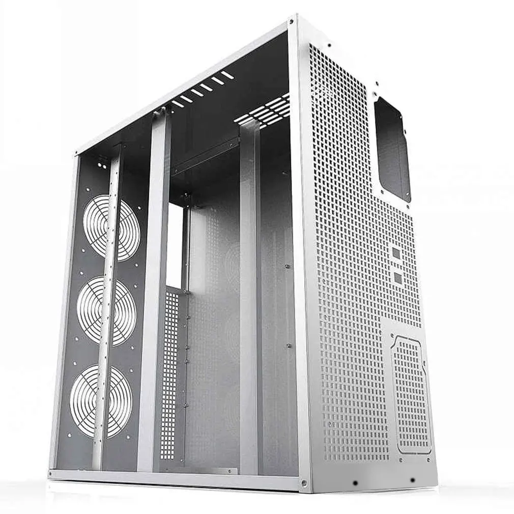 Coldcedar 6/8 GPU Vertical Graphics Server Chassis MicroATX/ITX/ATX 4U Miner Chassis Coldcedar 6/8 GPU Vertical Graphics Server Chassis MicroATX/ITX/ATX 4U Miner Chassis