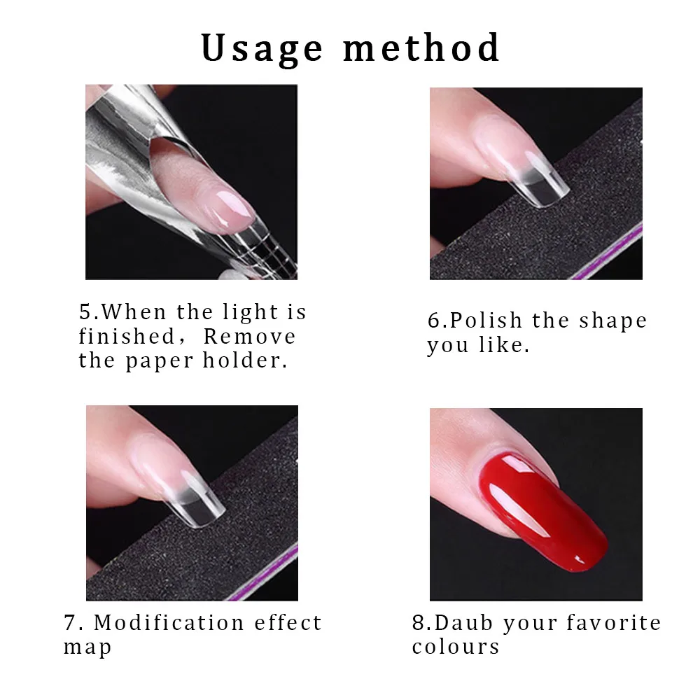 Vernis Ongle Уход за ногтями стекловолокно шелковые ногти наклейки-покрытие для наращивания геля инструменты для дизайна ногтей гель лак для ногтей инструменты для маникюра