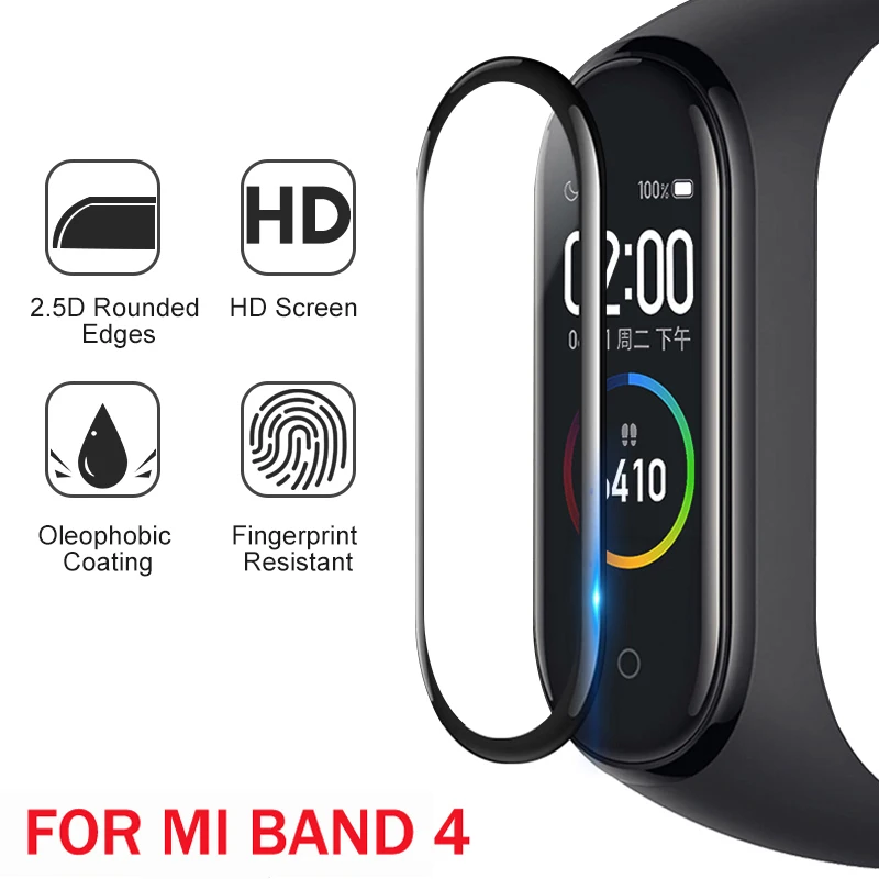 Для Xiaomi mi Band 4 Защита экрана для mi band 4 напульсники HD мягкая пленка защита для mi band 4 Смарт-часы защитная пленка