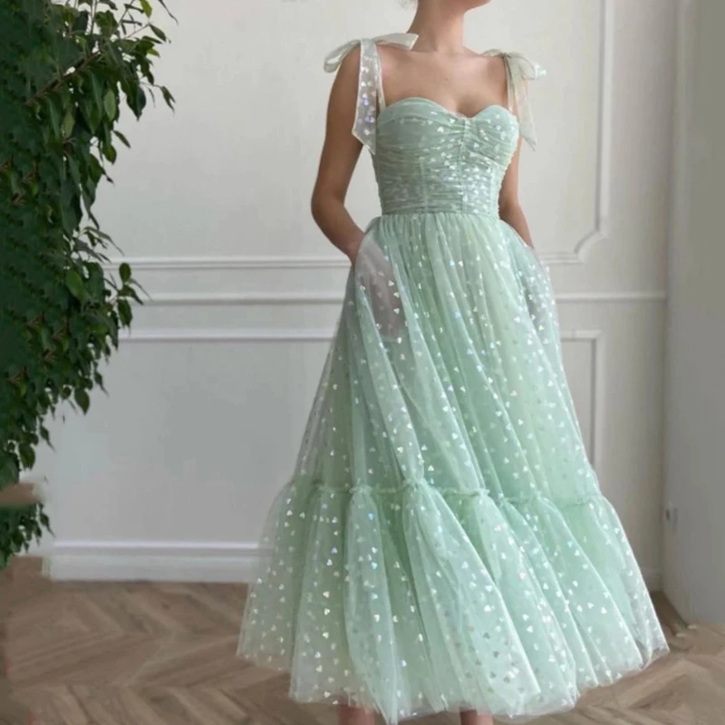 Vintage Mint Green Prom Kleider 2021 Herzhafte Tee Länge Homecoming Party  Kleid Günstige Formale Abendkleider Nach Maß Schnelle Schiff|Prom Dresses|  - AliExpress