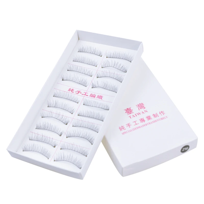 Hot Sale 10Pairs/Set Handmade Training Full Lashes False Eyelashes For Beginners Teaching Eye Extension Tools Practice | Красота и