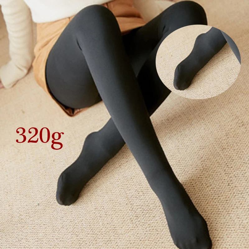 Style 1 black 320g Высокая талия леггинсы плюс бархат утолщение цвет лица черные леггинсы женские осенние и зимние толстые секции теплые - Цвет: Style 1 black 320g