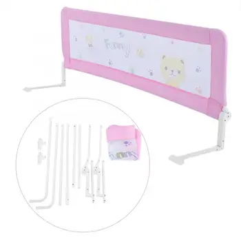 

1.8m Child Safety Bed Rail Bed Guard Protection Foldable Child Toddler Bed Rail Safety Protection Guard Light-weight