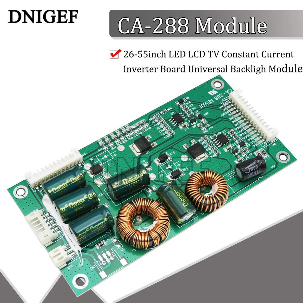 Драйвер DNIGEF CA-288 26-55 дюймов светодиодный ЖК-телевизор плата инвертора постоянного