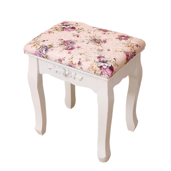 

A+Living room change shoes stool European fashion dressing stool makeup stool chair bedroom wooden bench
