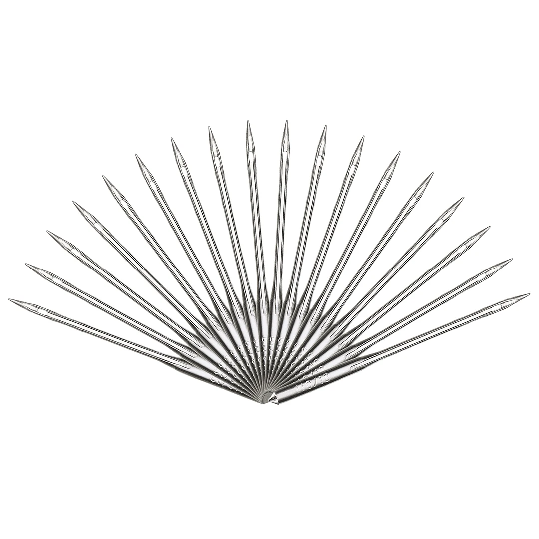 Hot Sale 50Pcs Home Sewing Needles Silver Sewing Machine Needles Assorted Home Sewing Machine Needles Craft