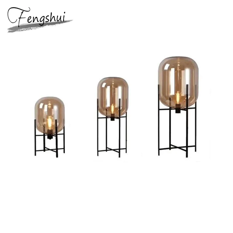 

Modern Glass LED Floor Light Vloerlamp Standing Lamp Standing Lights Living Room Bedroom Restaurant Floor Lamps Kitchen Fixtures