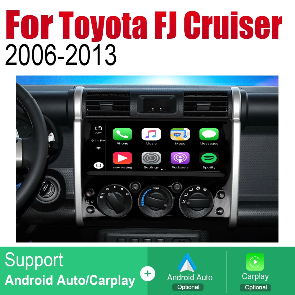 Excellent ZaiXi Auto Player DVD GPS Navigation For Toyota FJ Cruiser 2006~2013 Car Android Multimedia System Screen Radio Stereo 3
