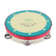 8 дюймов ручной барабанный колокольчик корея бубны игрушка дети рука игрушка для детей подарок