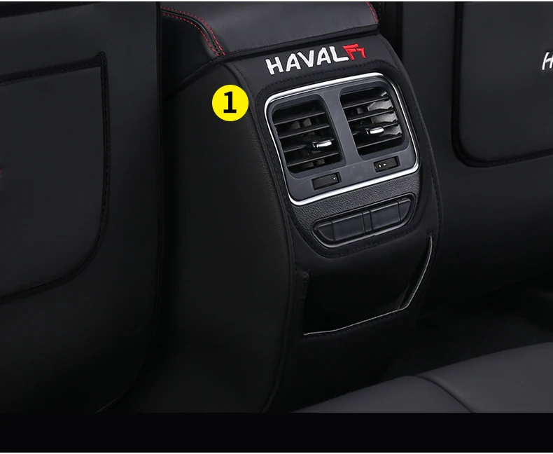 Lsrtw2017 для Haval F7 F7x автомобильный подлокотник двери анти-удар коврик Защита от царапин интерьерные аксессуары для формовки