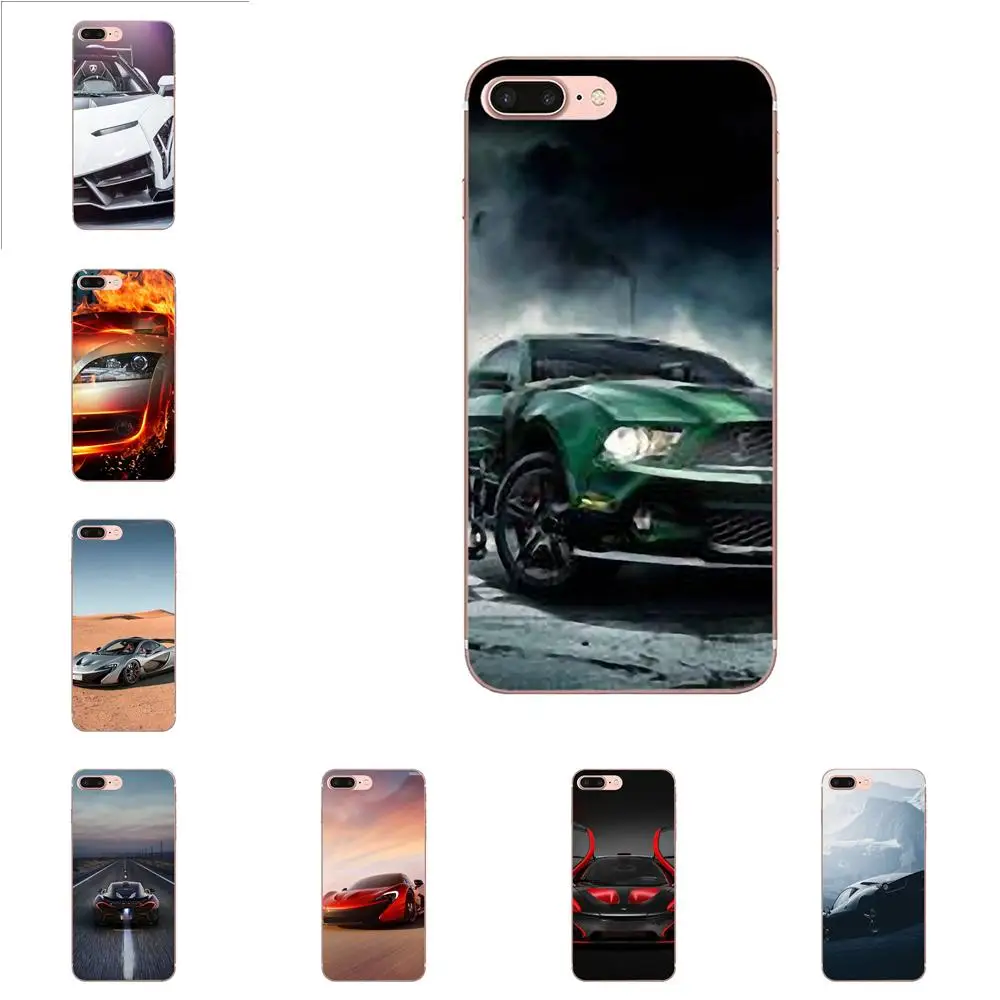 Для Sony Xperia Z Z1 Z2 Z3 Z4 Z5 compact Mini M2 M4 M5 T3 E3 E5 XA XA1 XZ Premium Soft TPU Hybrid Sports Cars|Бамперы| |