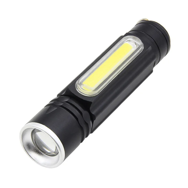 

Светодиодный миниатюрный фонарь с внешним аккумулятором 18650 и USB-зарядкой