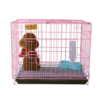 

Dog Cage Small Teddy VIP Bomeiji Doll with Toilet Medium Kennel Pet Cat Rabbit
