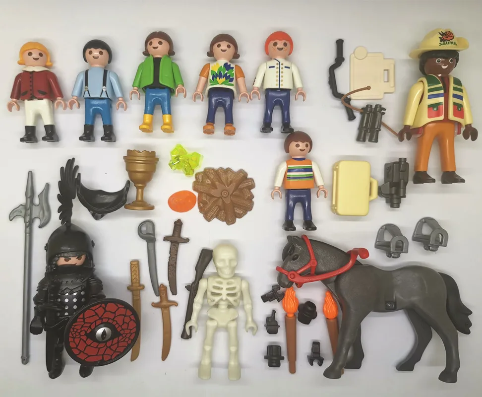 10PCS Playmobil Reporter Horse Child Animal loose Figure P2K | Игрушки и хобби