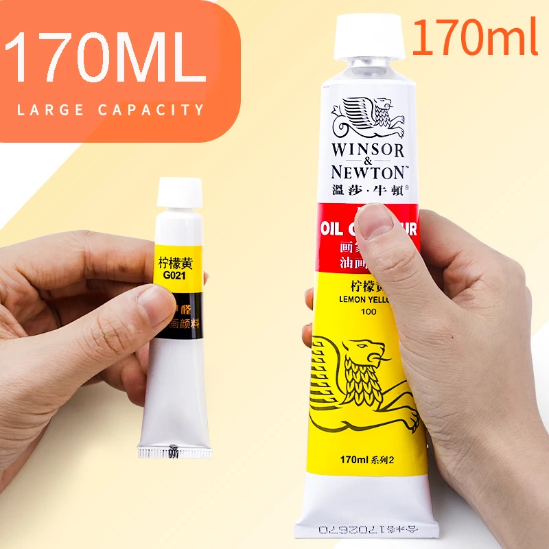 Winsor& Newton 170 мл, профессиональные масляные краски, пигмент для рисования