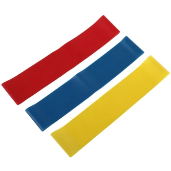 

Resistance Band Set 5 Levels Latex Gym Strength Training Rubber Loops Bands