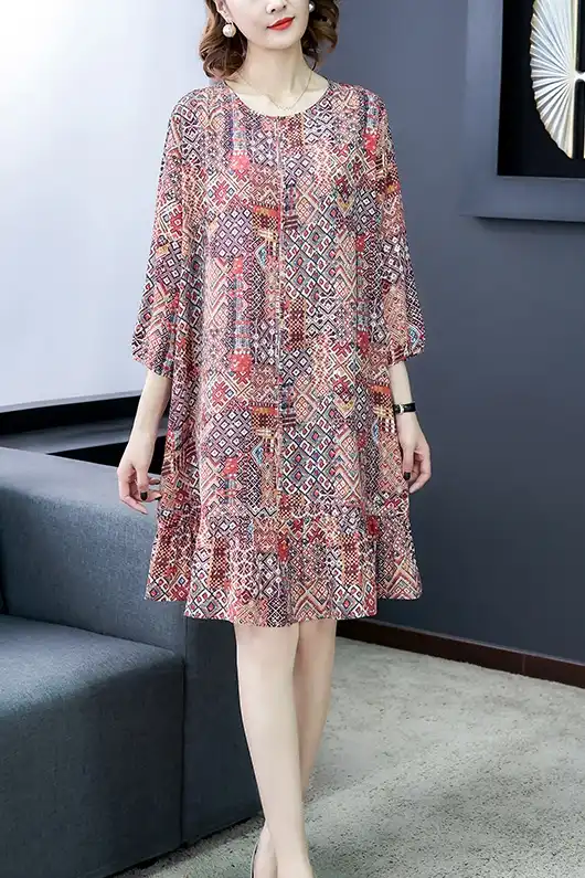 boho kleid plus size