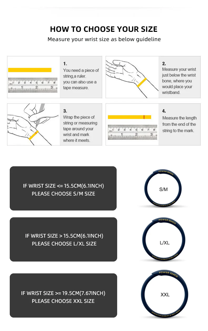 Power Ionics Rhino Men Women Anions Silicone Waterproof Sports Bracelets Bangles Wristband