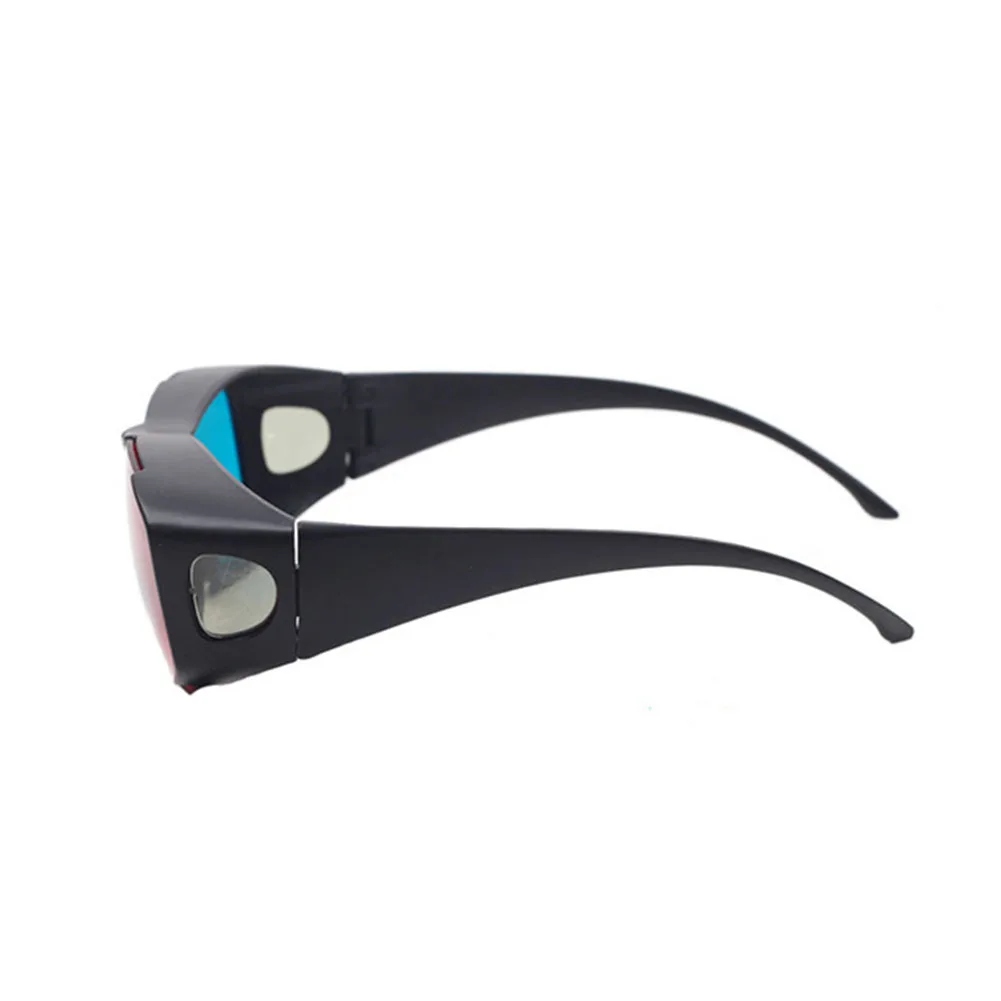 2PCS Black Frame 3D Glasses Virtual Movie DVD Vision Game Ultra Clear Dimensional Anaglyph TV Cinema Red Blue Easy Wear Fashion 2PCS Black Frame 3D Glasses Virtual Movie DVD Vision Game Ultra Clear Dimensional Anaglyph TV Cinema Red Blue Easy Wear Fashion