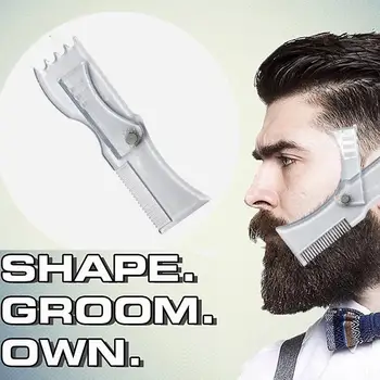 

New rotating beard styling comb Angle adjusting beard styling comb R4Q5