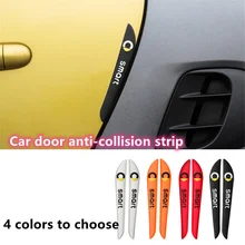 for Mercedes-Benz smart car silicone anti-collision strip door side anti-scratch car sticker scratch repair 3D car sticker