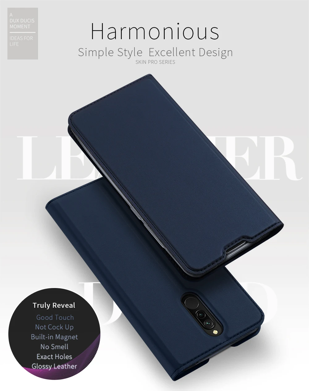 Для Xiaomi Redmi 8 флип-чехол 6,22 дюймов Роскошный кожаный бумажник-книжка чехол для телефона для Xiaomi Redmi8 чехол Coque Funda Etui Hoesje