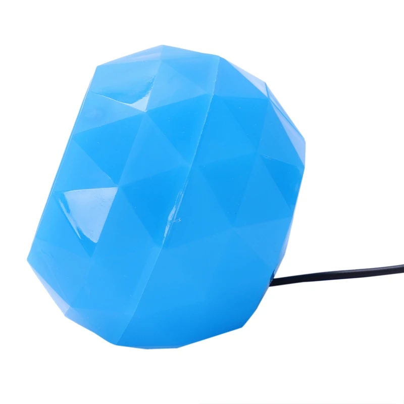 FFYY-мини компьютерные колонки Led Usb 2,0 Pc спикер s для ноутбука настольного телефона 6 Вт Мощный обновленный мультимедийный динамик(синий