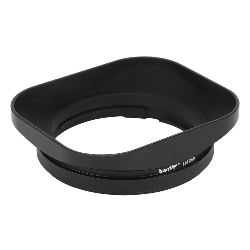 Квадратная Металлическая бленда Haoge для объектива Fuji XF 50 мм F2 R WR | Электроника