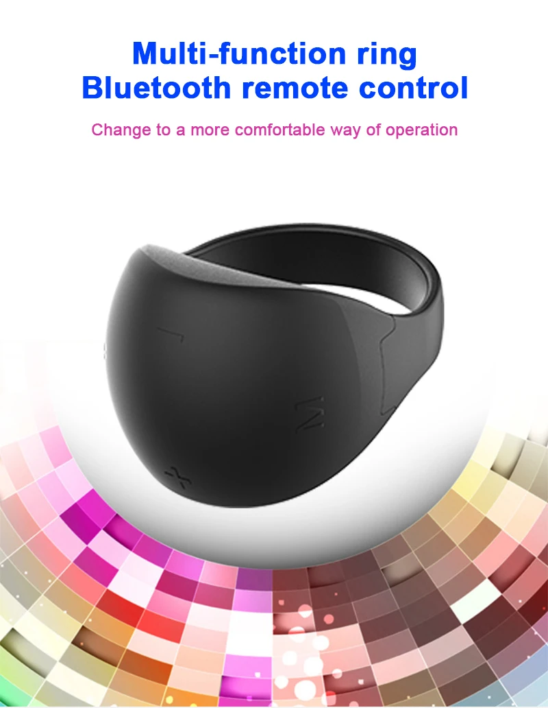 Новый многофункциональный Bluetooth 5 0 кольцо дистанционный пульт PPT пейджер