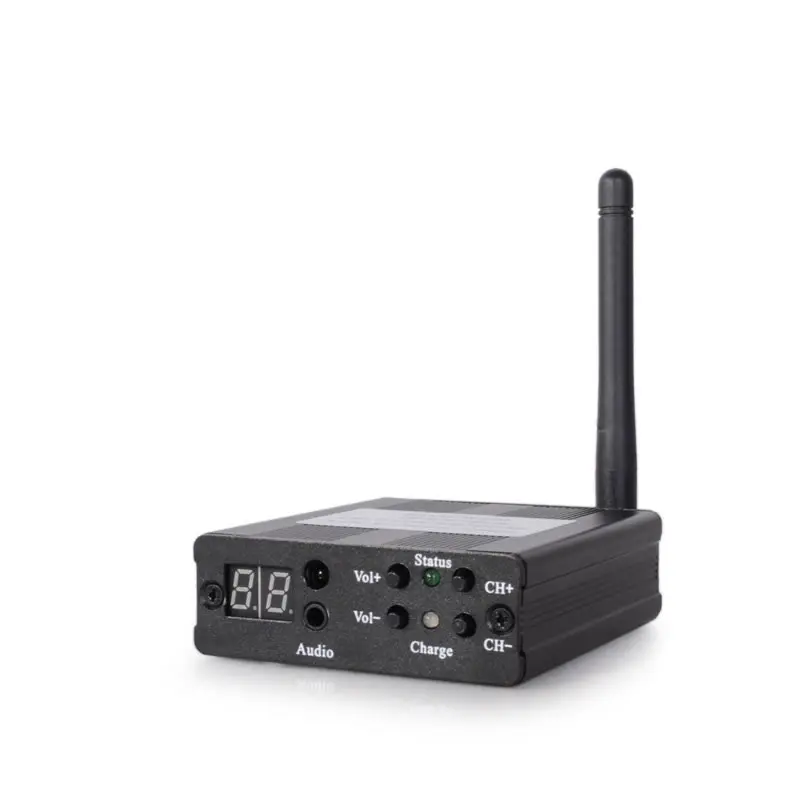 

wireless audio transceiver, 2.4G surround amplifier transmitter, power: 30W+30W，Frequency response 20Hz-20KHz