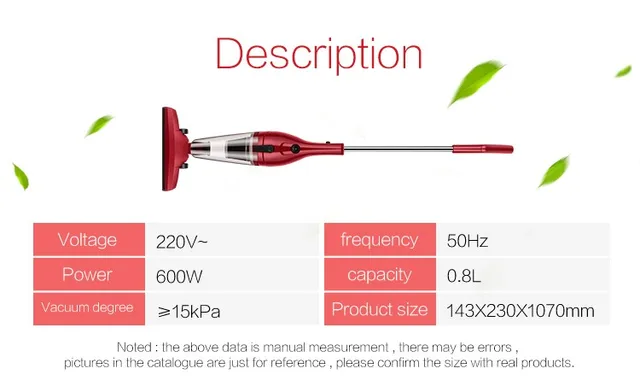 Household Vacuum Cleaner Power Suction Car Vacuum Cleaner Vertical Clean Vacuum Cleaner Handheld Sweeper Mopping Machine 2