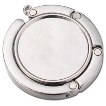 

10Pcs Diy Foldable Glossy Handbag Bag Purse Hanger Folding Hook Holder for Restaurant Dinning Wedding Party Event Table