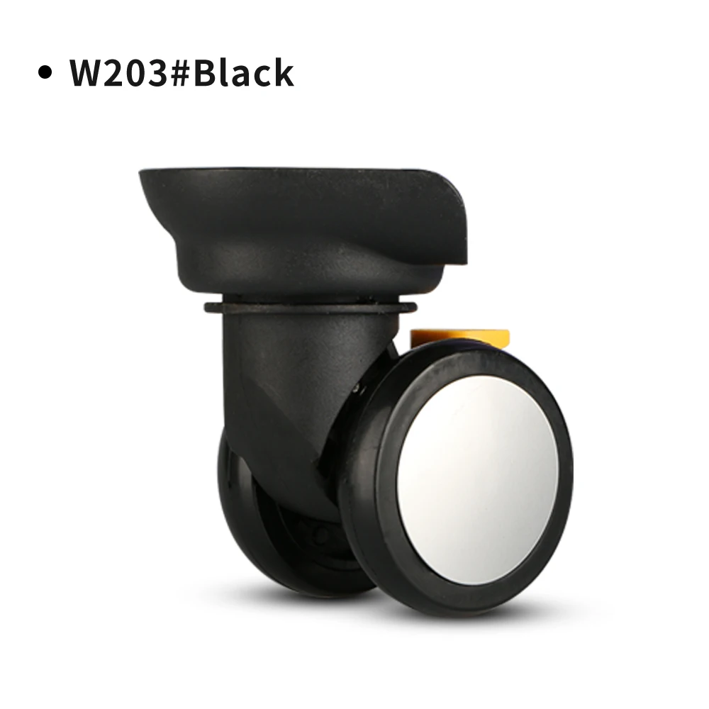 DILONG W203 Luggage wheels trolley box accessories universal travel password box pulley customs box practical non-slip casters