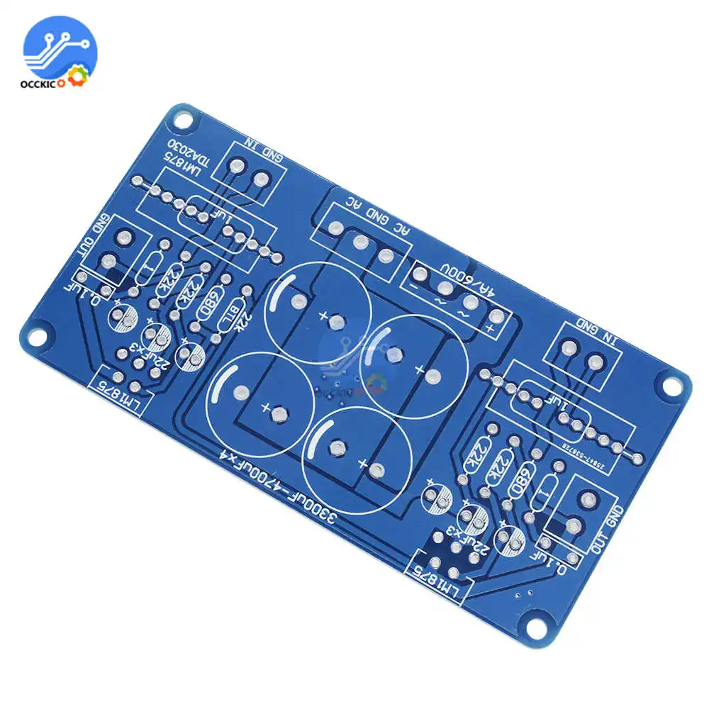 LM1875 TLM675 TDA2030 усилитель печатной платы аудио усилитель мощности DIY Kit совместим с моноусилителем двухканальный