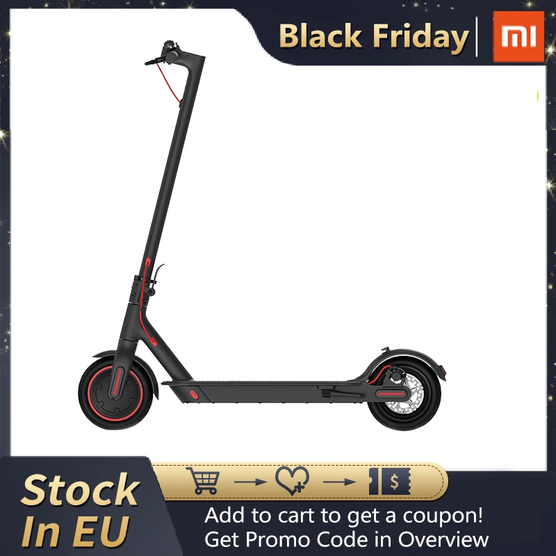 Xiaomi Mijia M365 Pro Electric Scooter Smart E Scooter Skateboard  Hoverboard Longboard 2 wheel patinete Adult 45km Battery|Electric Scooters|  - AliExpress
